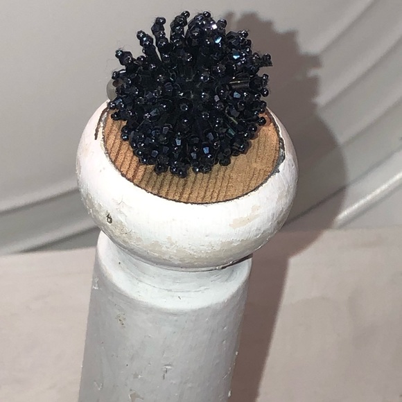 NWOT Drop earrings and cocktail ring. Macy’s. Deep blue. Statement pieces. - Picture 3 of 6